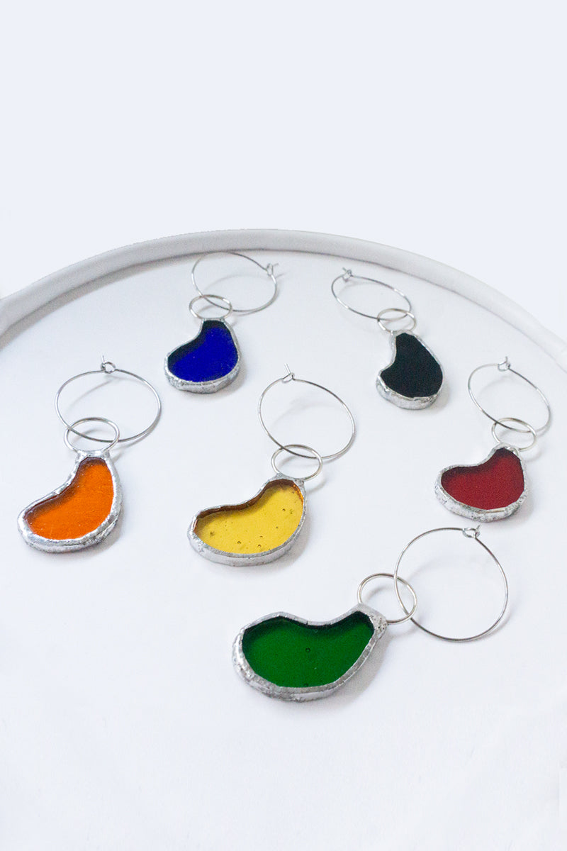 Retro 6'lı Glass Charm Seti