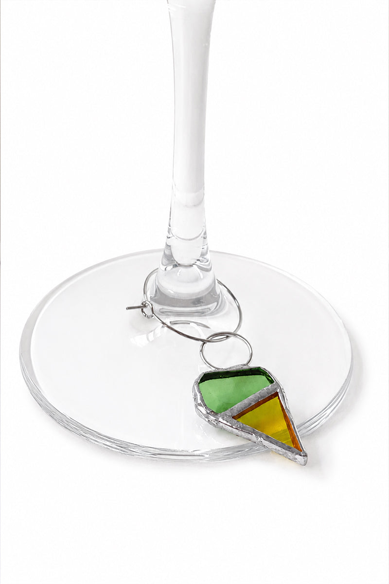 Sorbet 6'lı Glass Charm Seti